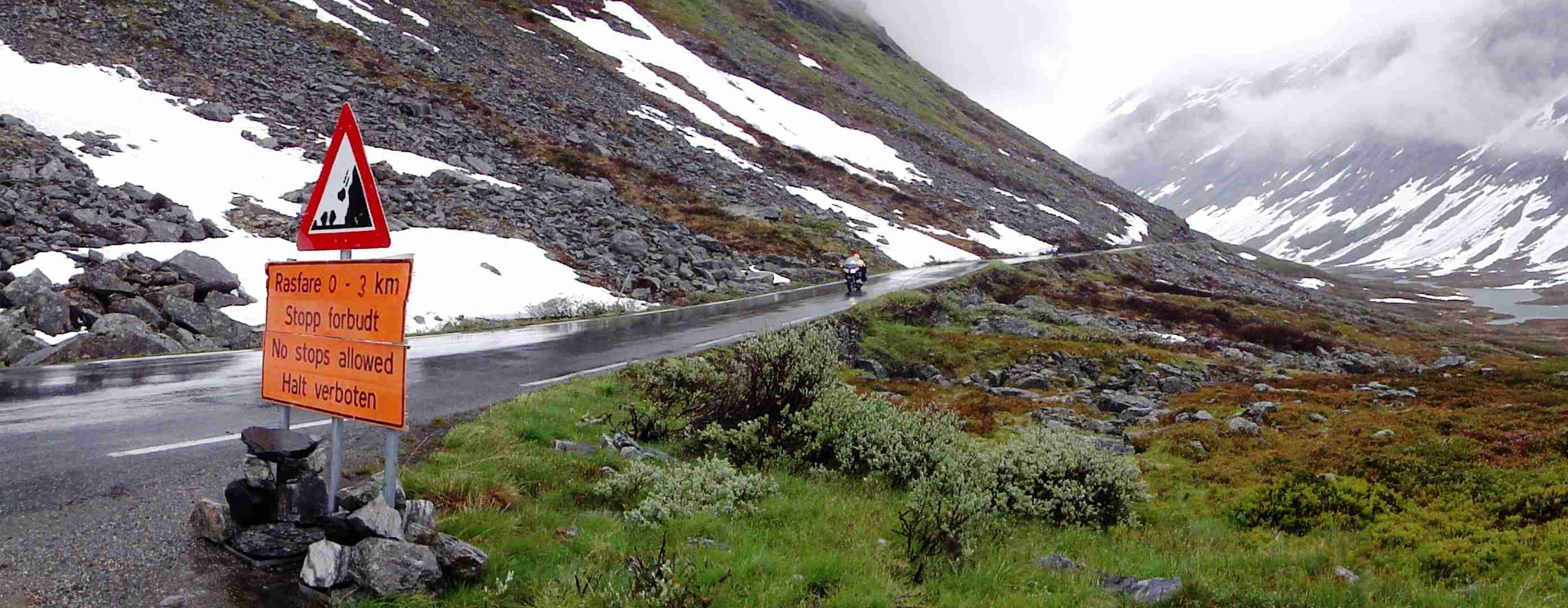 Bergpass in Südnorwegen